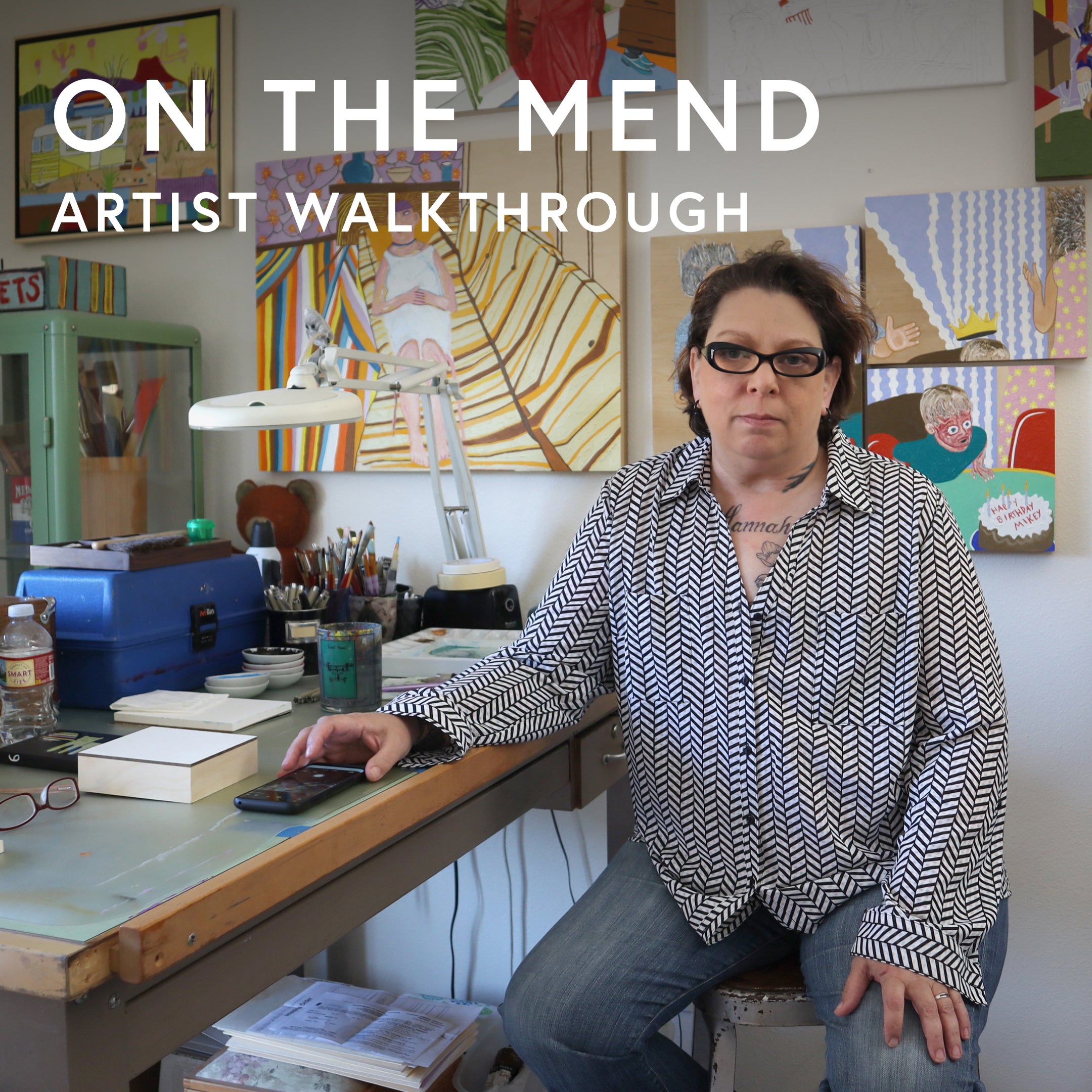 Saturday, December 7, 2024, 1-3pm: Artist Walk-through of On the Mend