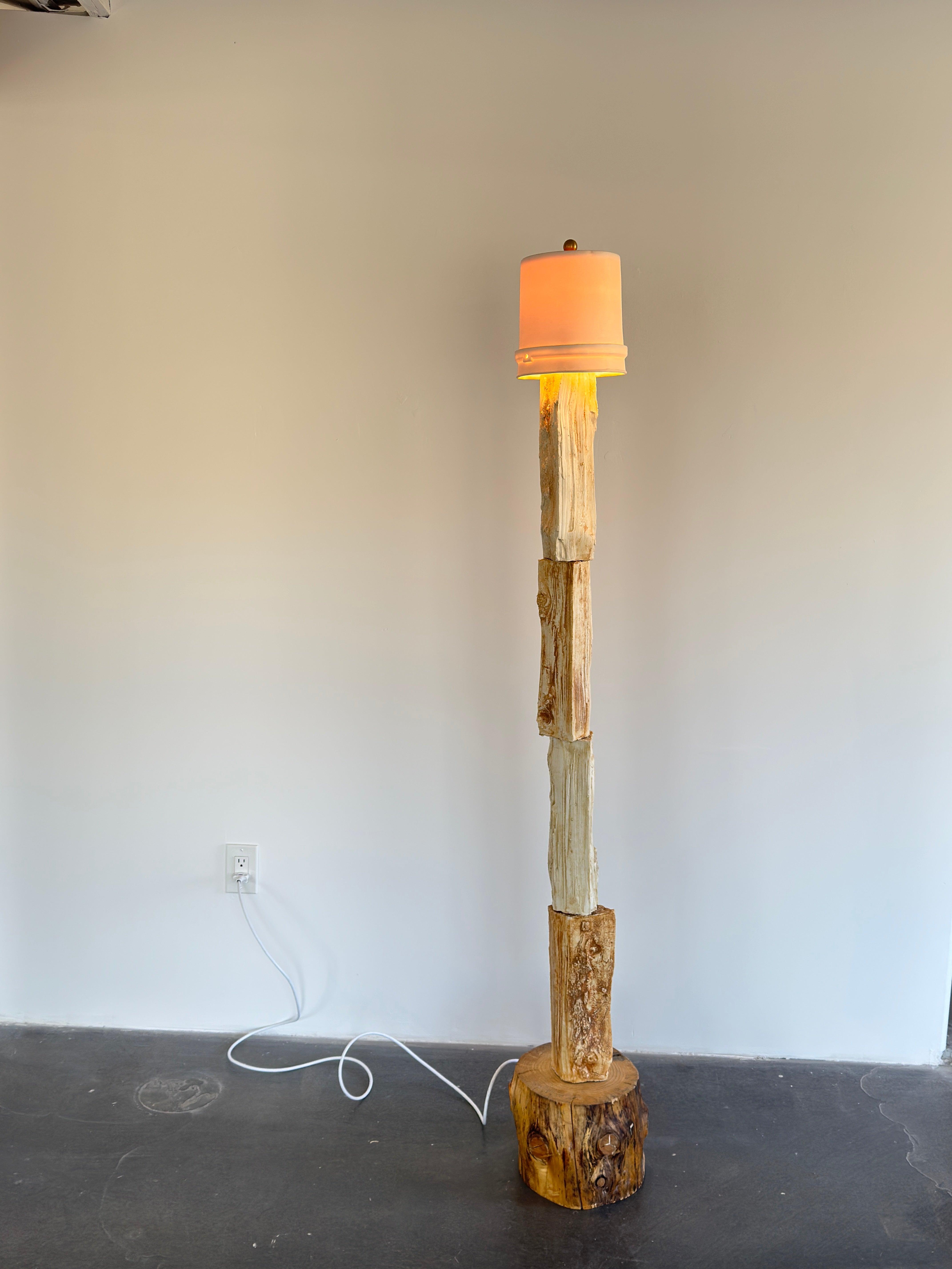 Log Lamp