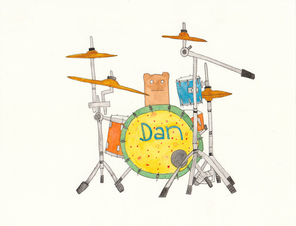 Dan Playing Drums